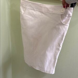 Forever 21 White Pencil Skirt